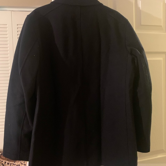 NAUTICA DARK NAVY PEACOAT. Care Dry Clean
Material:Other Fiber, Polyester, Wool. - Picture 7 of 8